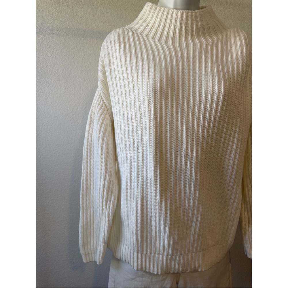 Gap Funnel Neck Chunky Knit Sweater Size XL